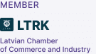 Member of Latvian Chamber of Commerce and Industry (LTRK)